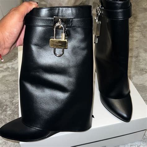 givenchy short shark tooth boots|shark boots pick up today.